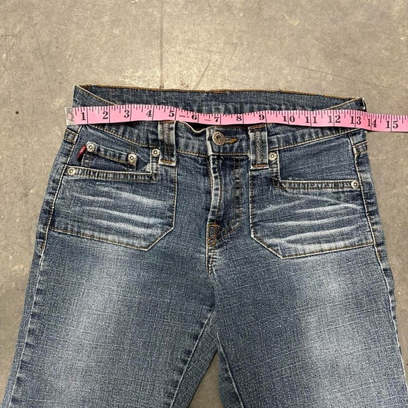 Y2K Vintage Just Jeans USA Capri Denim Jeans - Picture 6 of 8